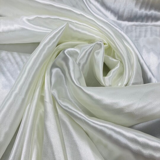 white dress liner Ivory Luxury Lining Fabric